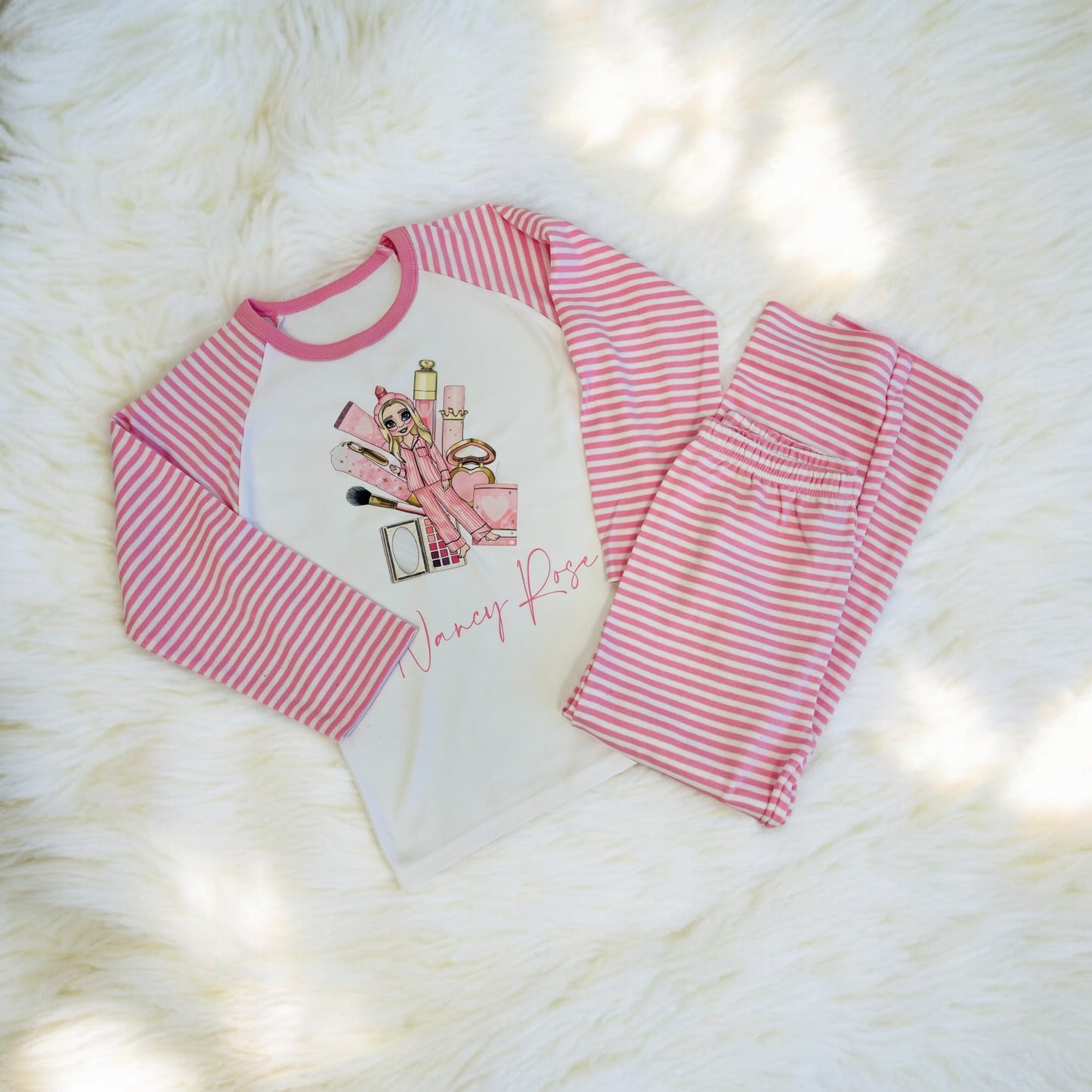 Make up girl pyjamas
