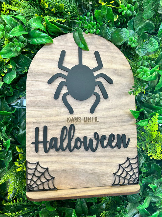 Spider Halloween spider board