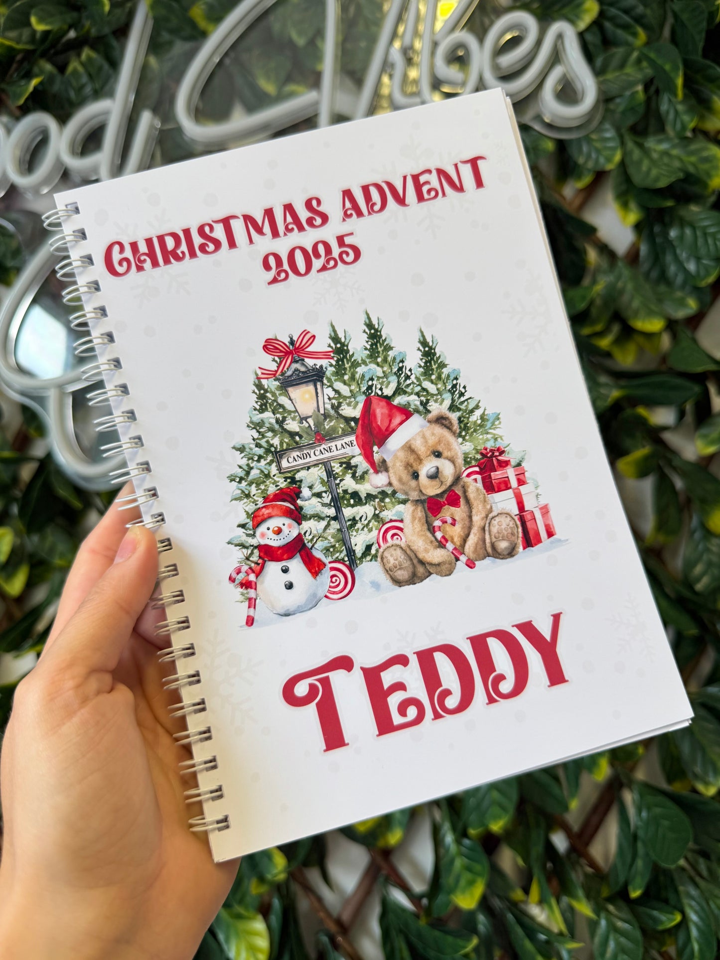 Christmas advent book 2025 - all designs