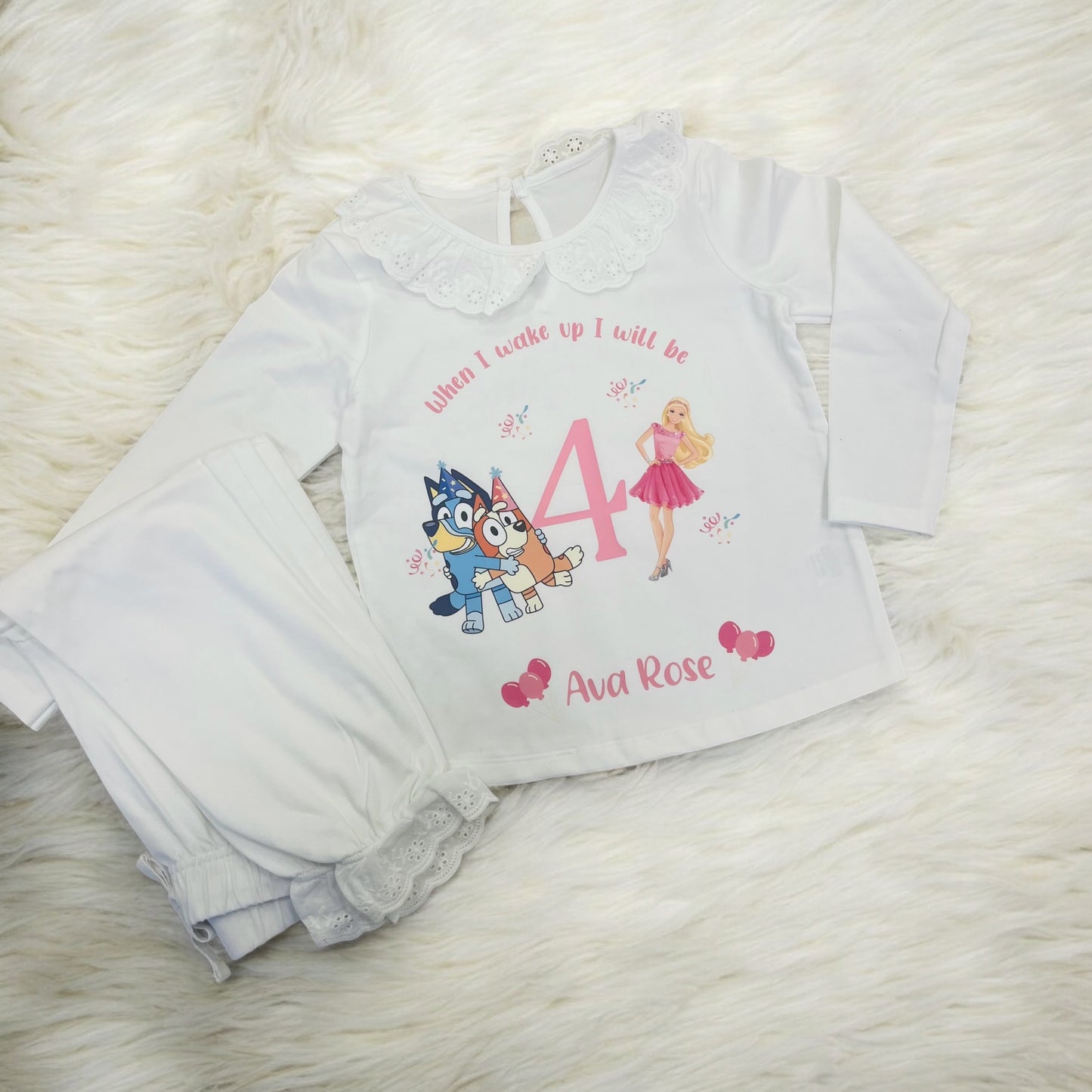 Birthday pyjamas - any design available