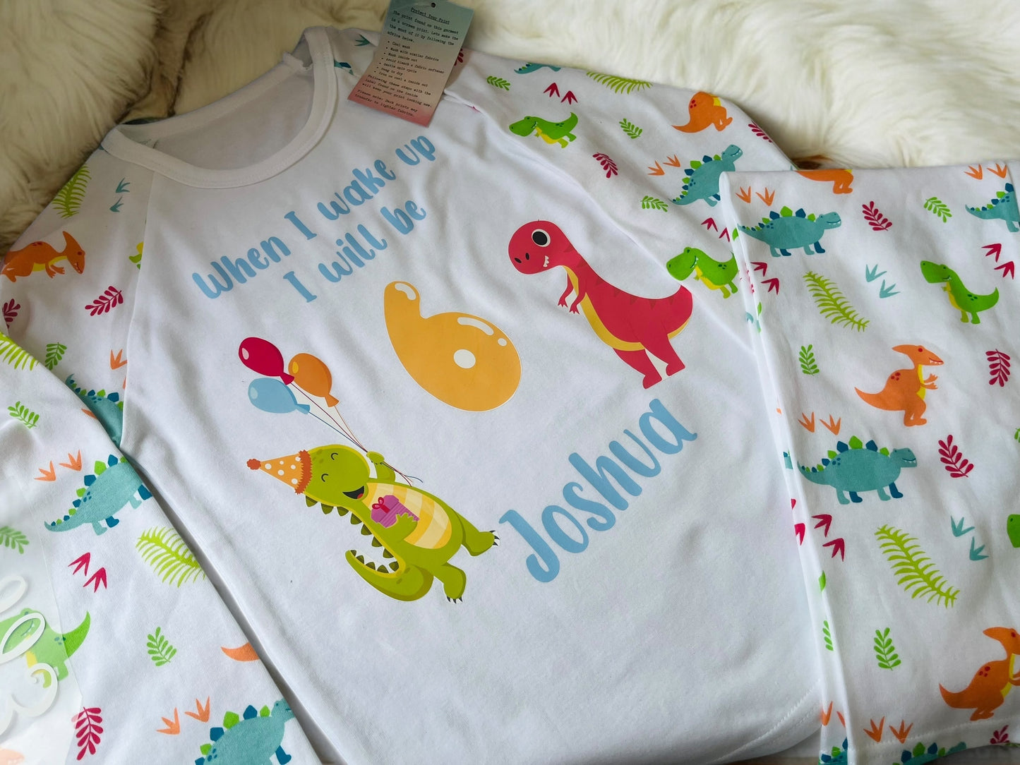 Birthday pyjamas - any design available
