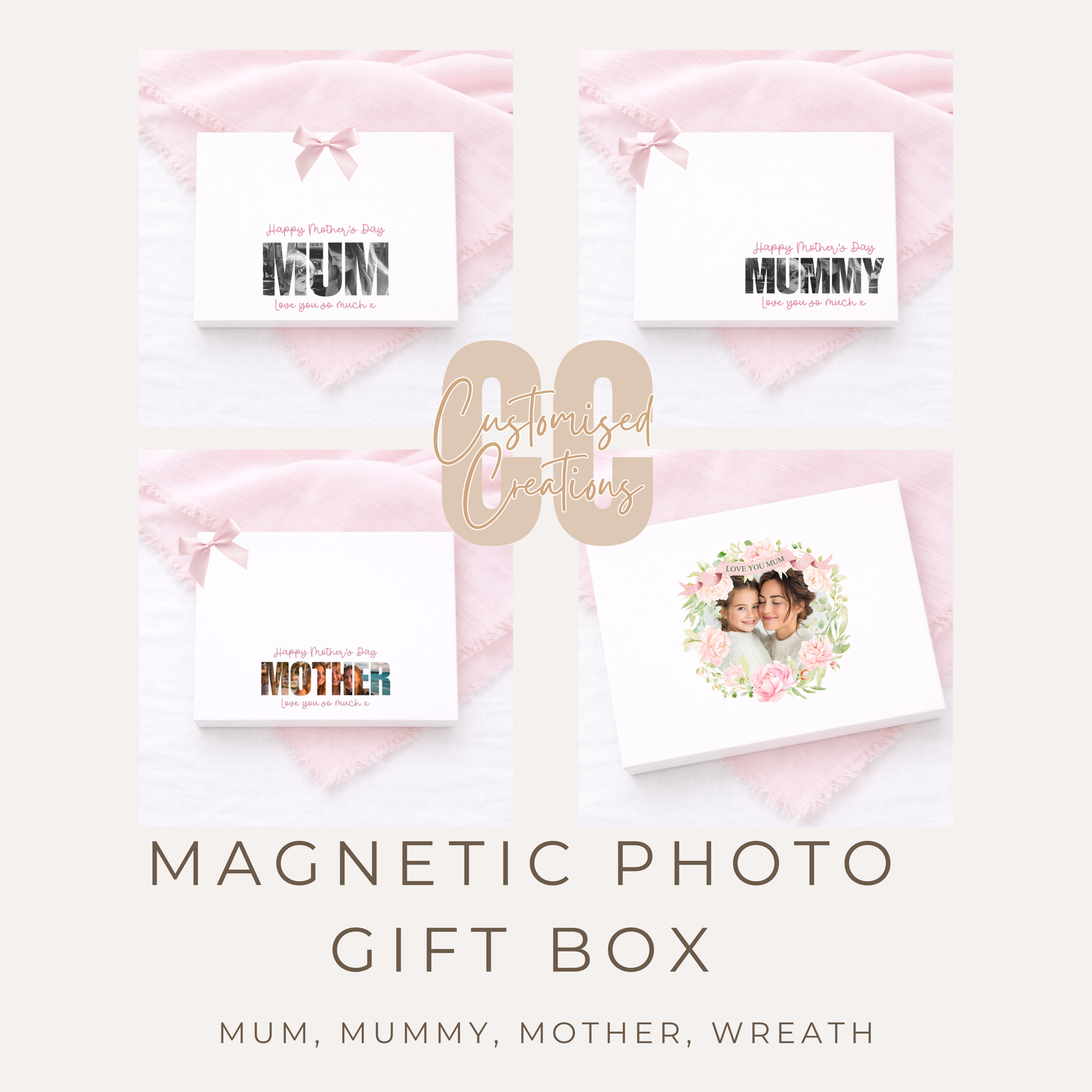 Personalised Mother’s Day Magnetic Gift Box