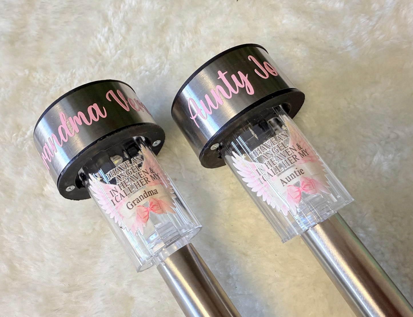 Angel in heaven solar light stake