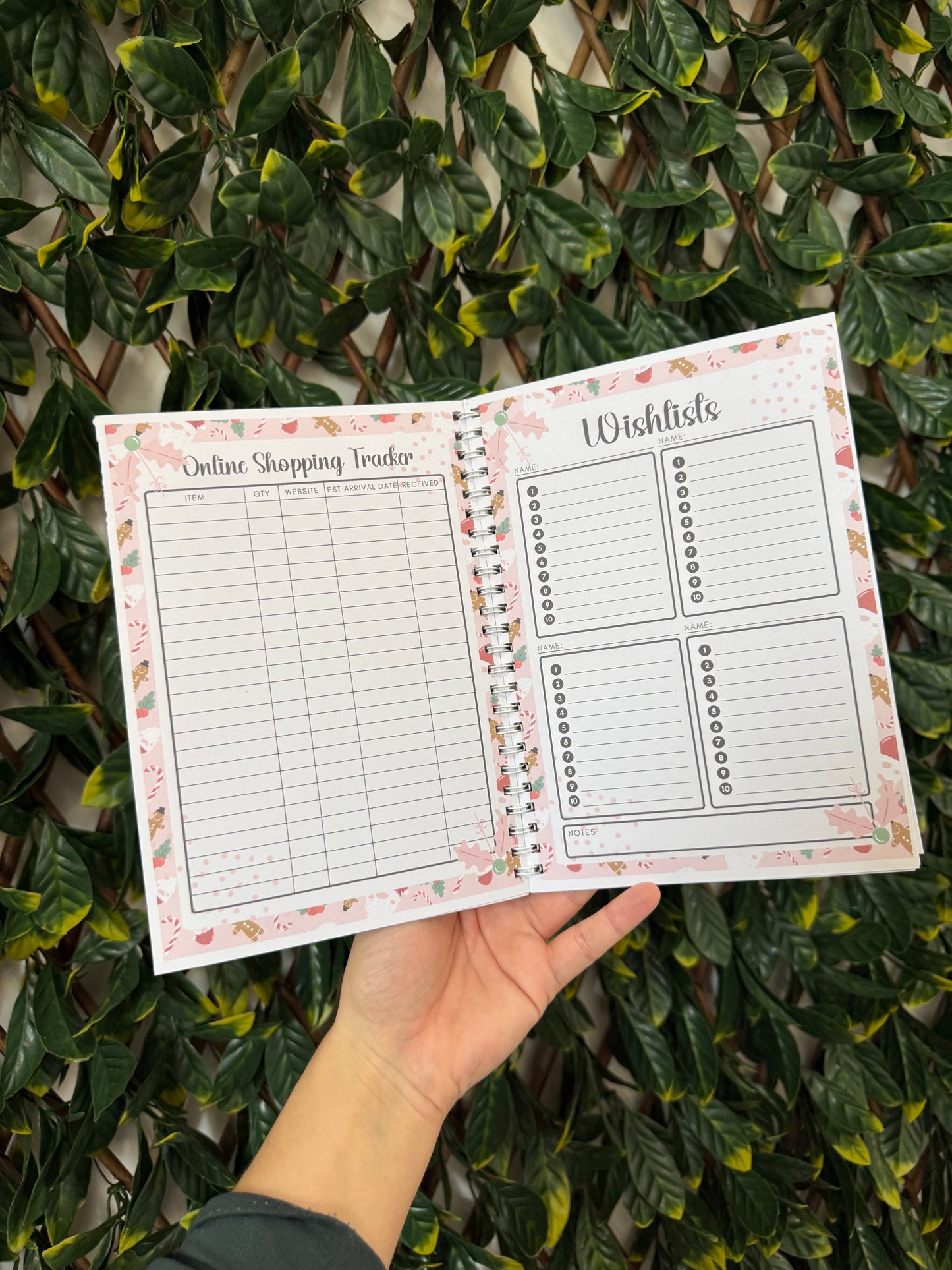 Christmas planner a5