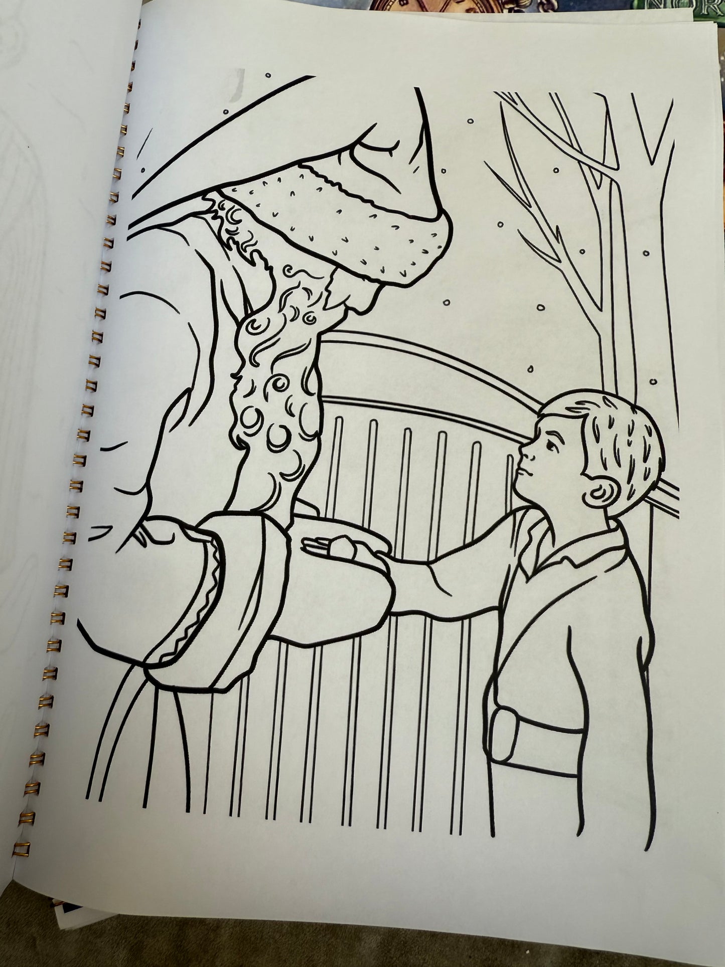 Polar express colouring book - 20 pages