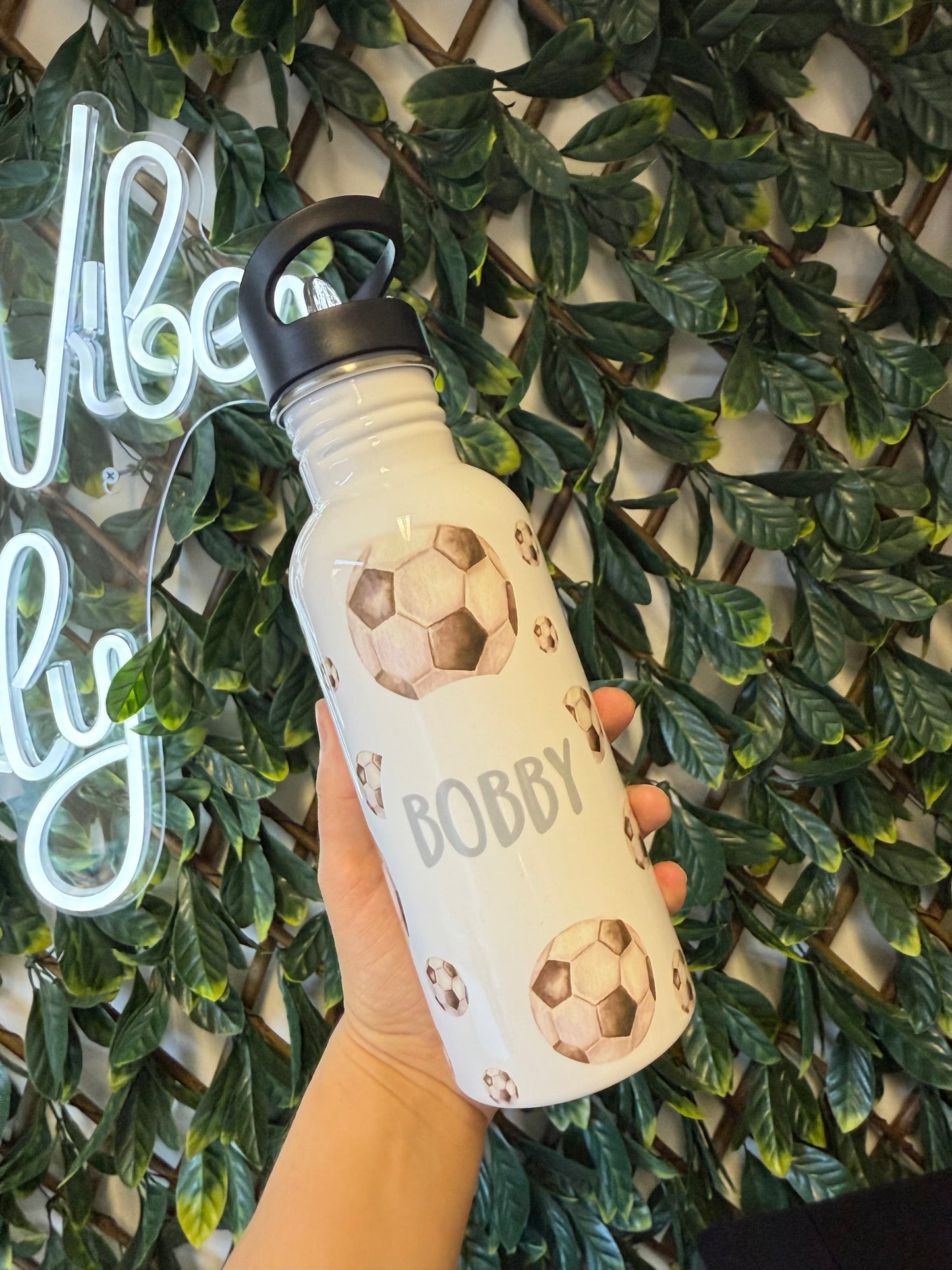 Children's straw top bottle - any design