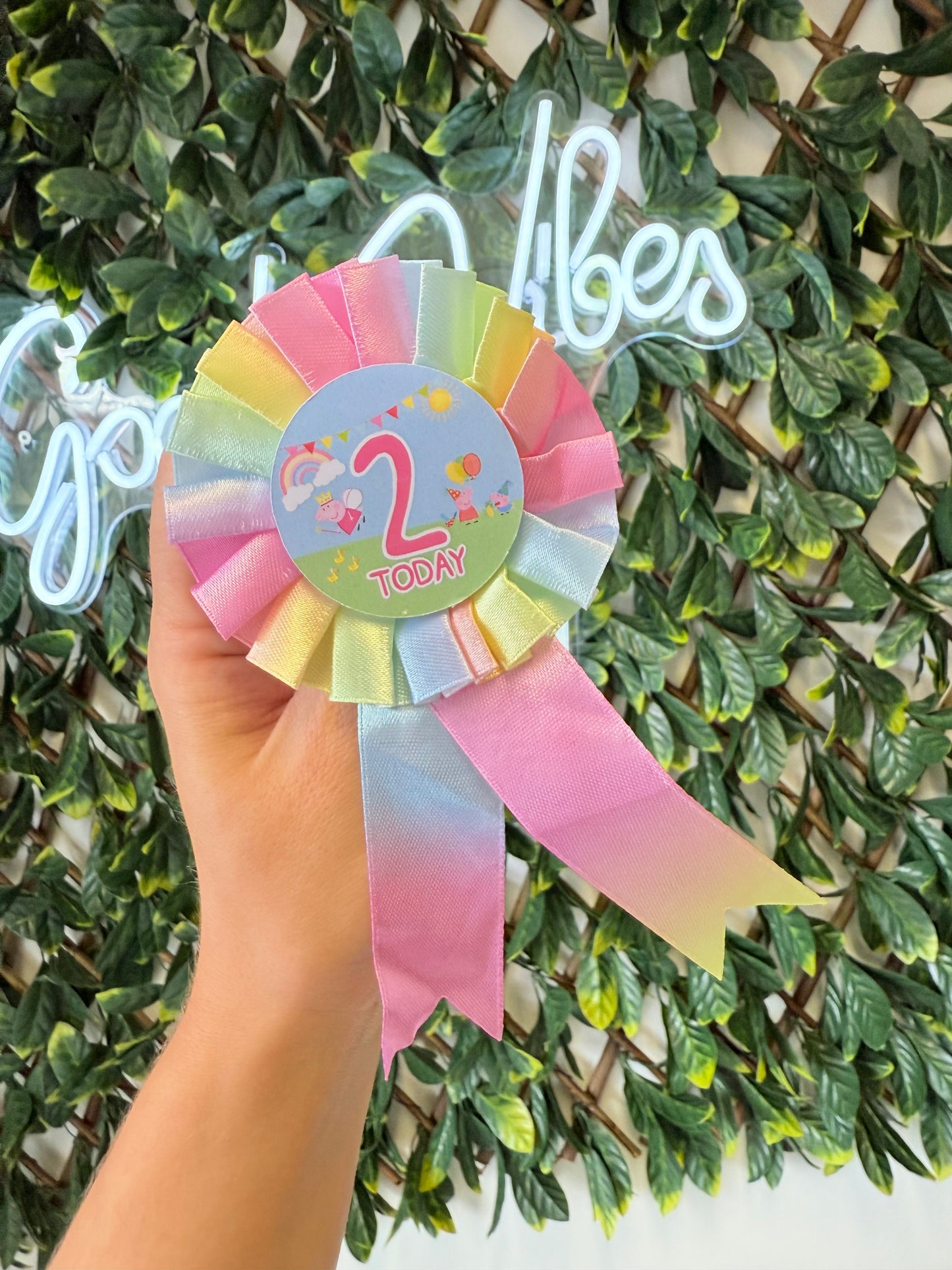 Birthday Rosette