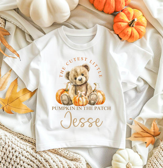 The cutest little pumpkin halloween tshirt