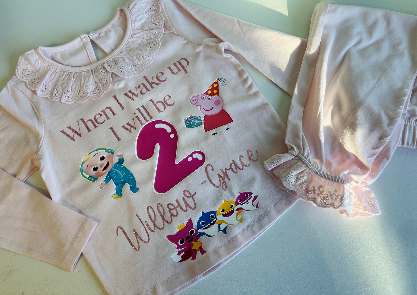 Birthday pyjamas - any design available