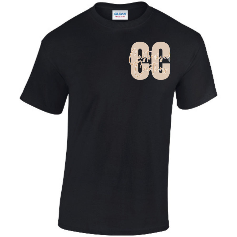 Custom logo business adult tshirt - various colours
