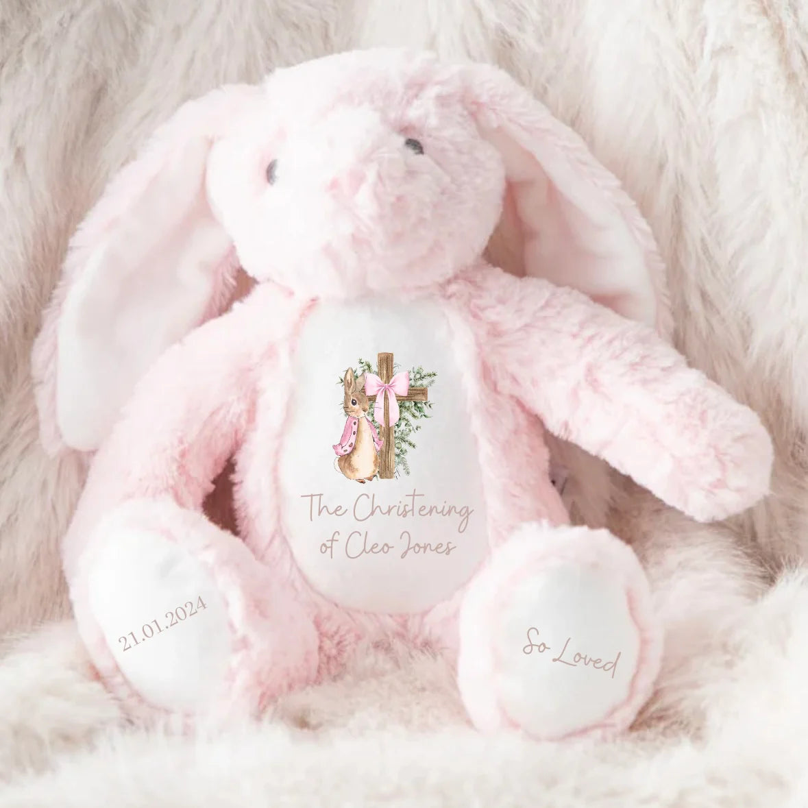 Christening bear - various colours