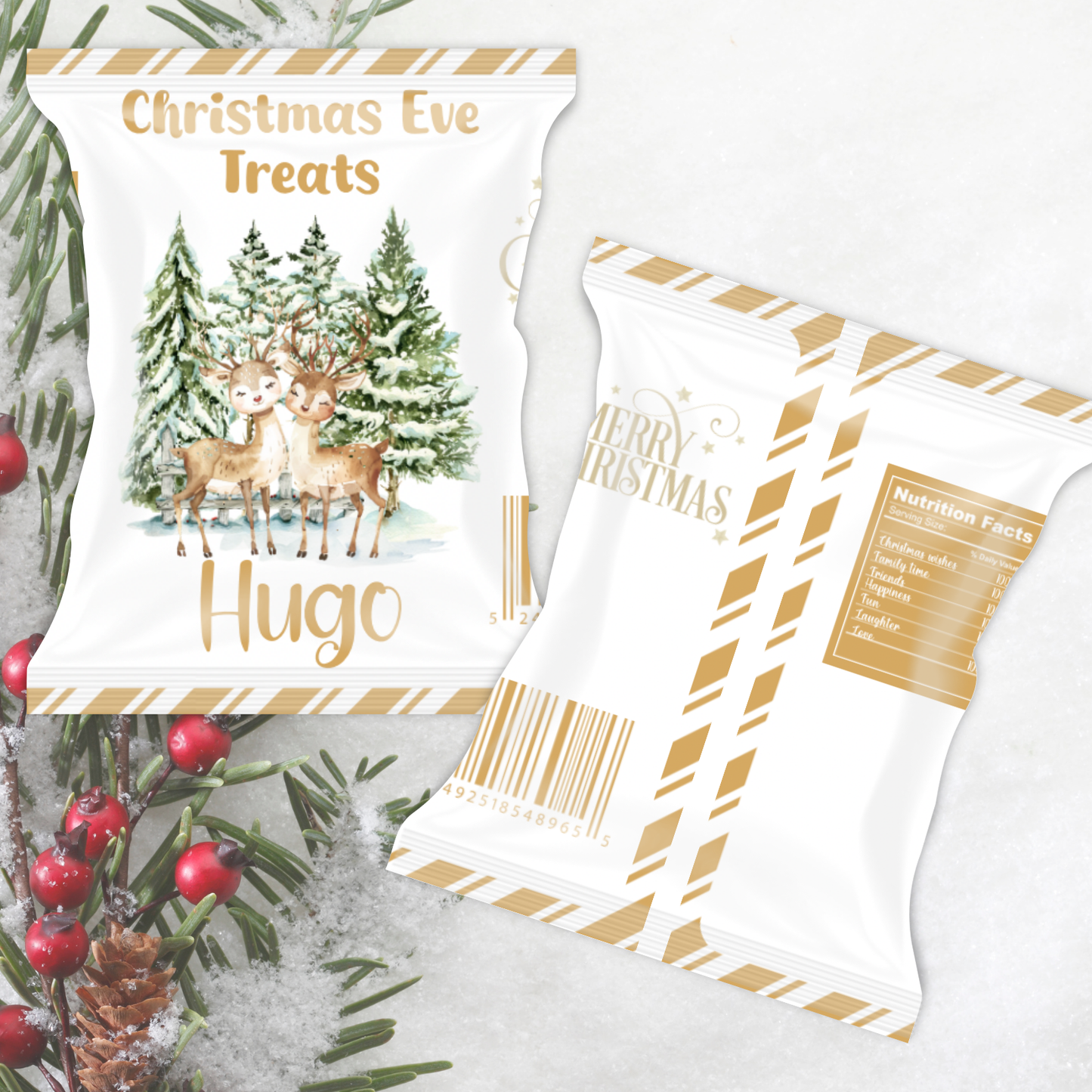 Christmas treat bag - all designs