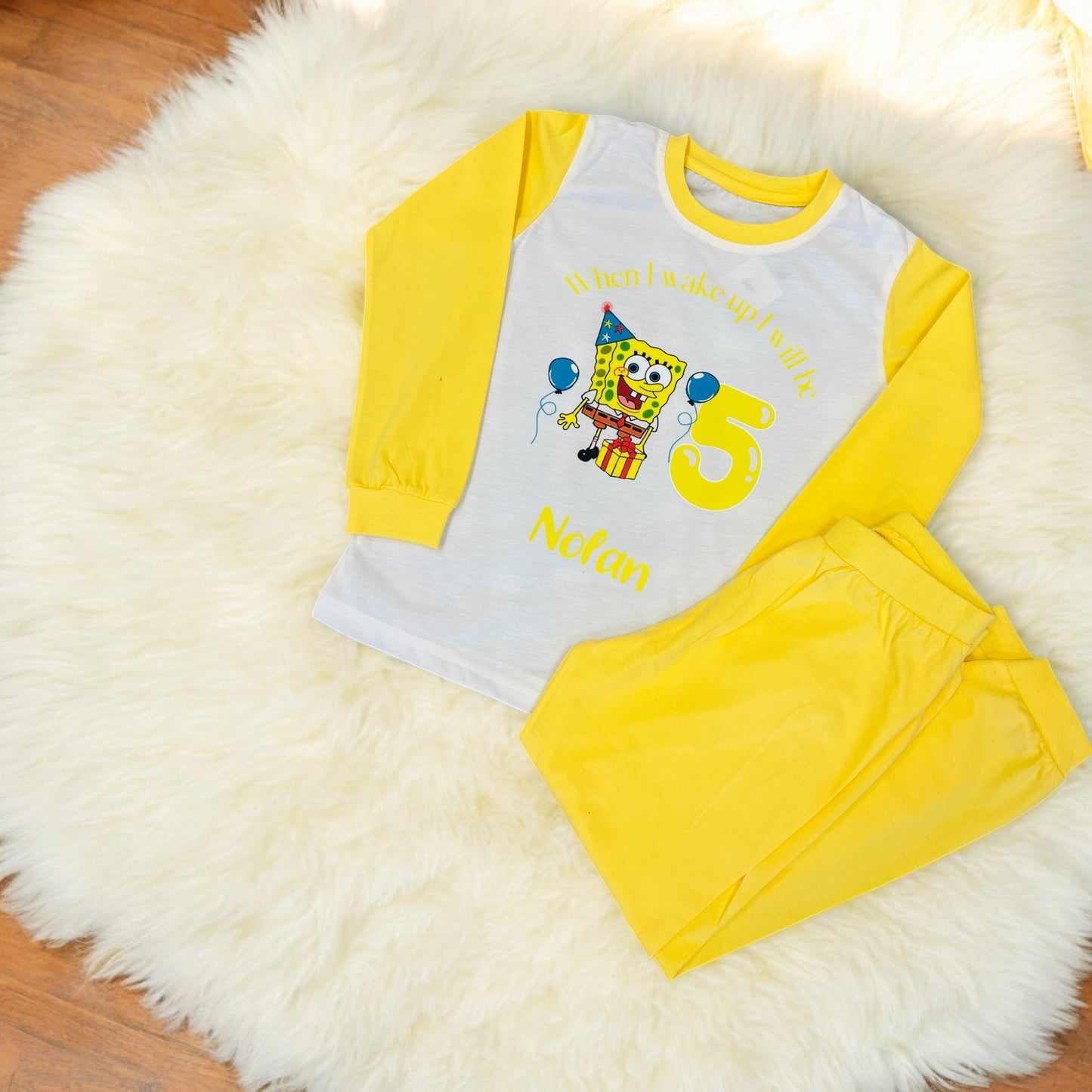Birthday pyjamas - any design available