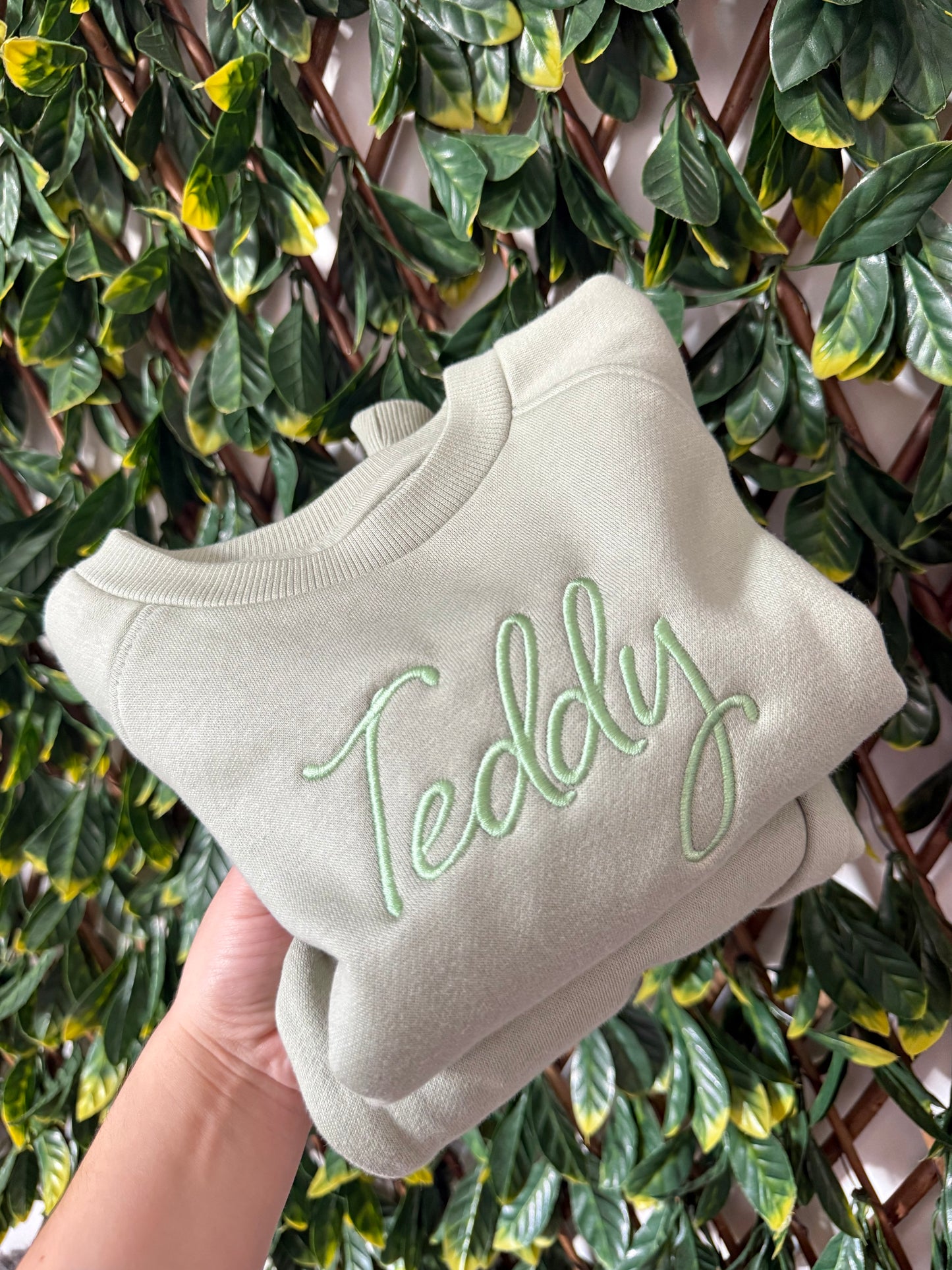 Soft fleece loungewear embroidered - all colours