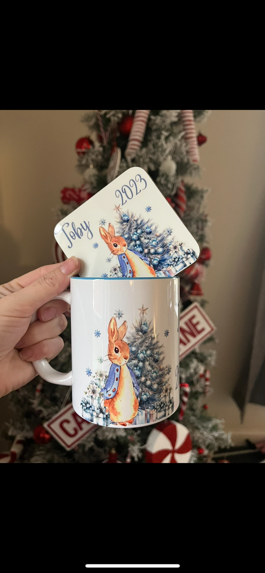 Fiver Friday mug and coaster deal