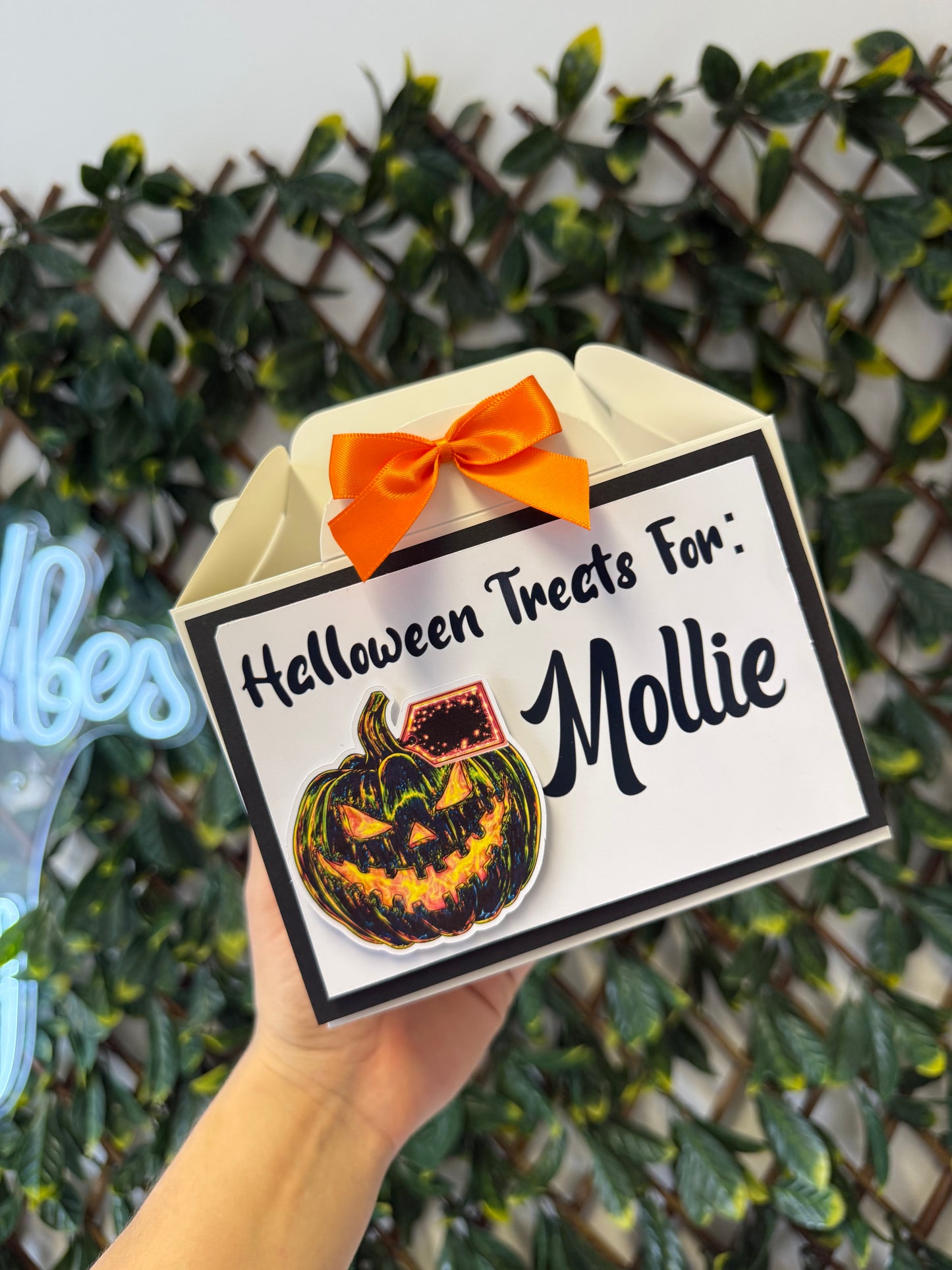 Halloween treat box - all designs