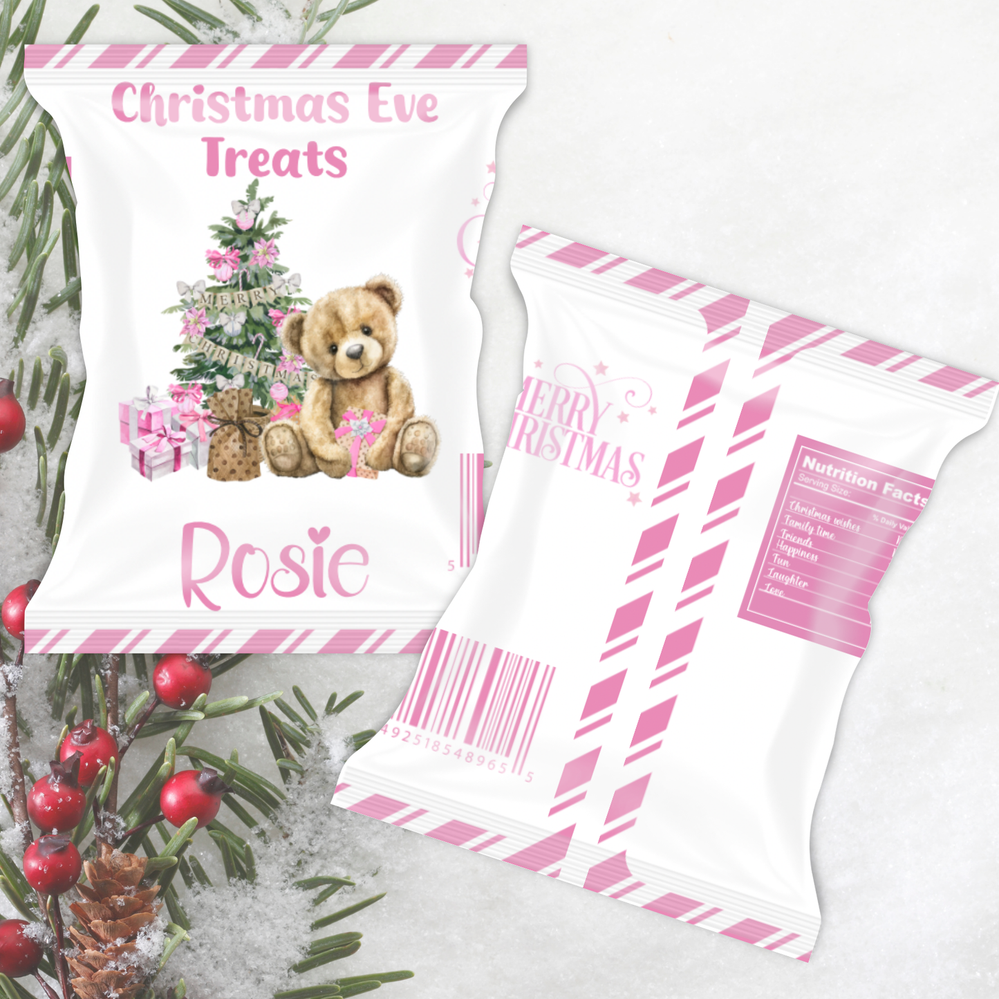 Christmas treat bag - all designs