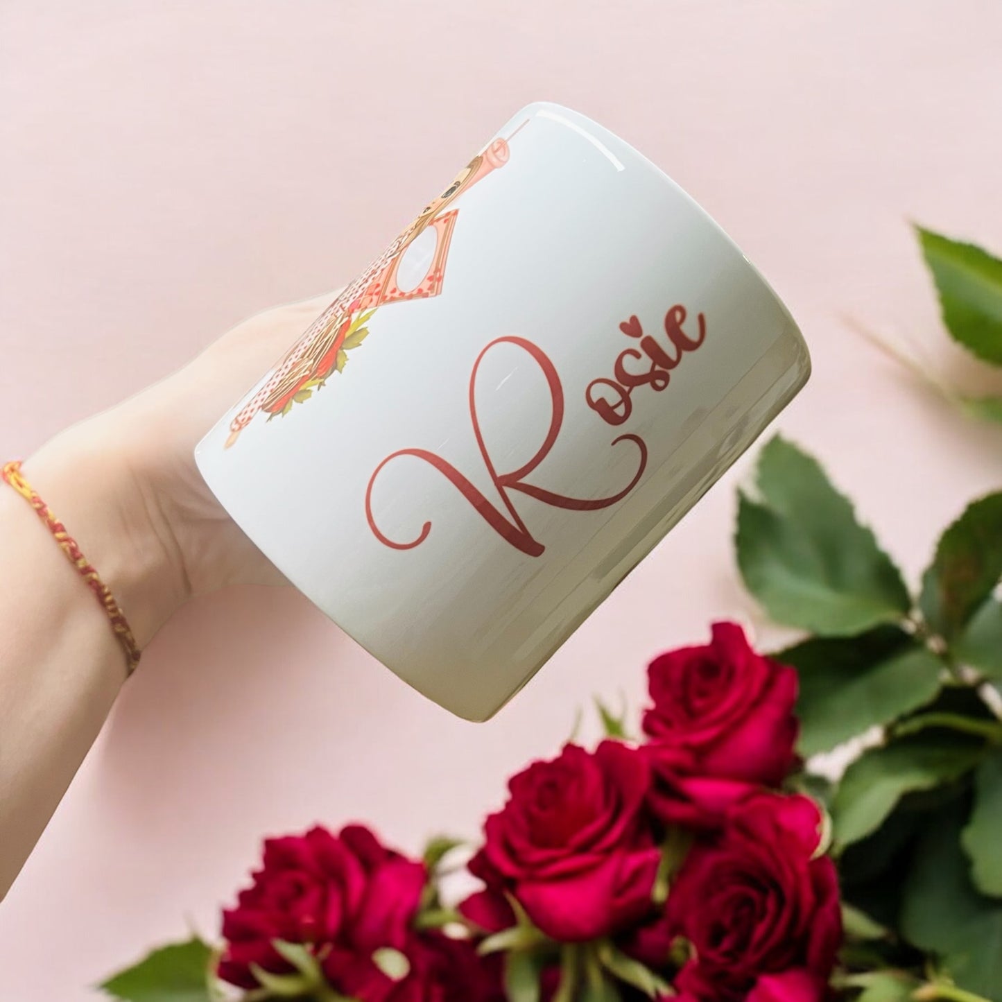 Make up girl mug