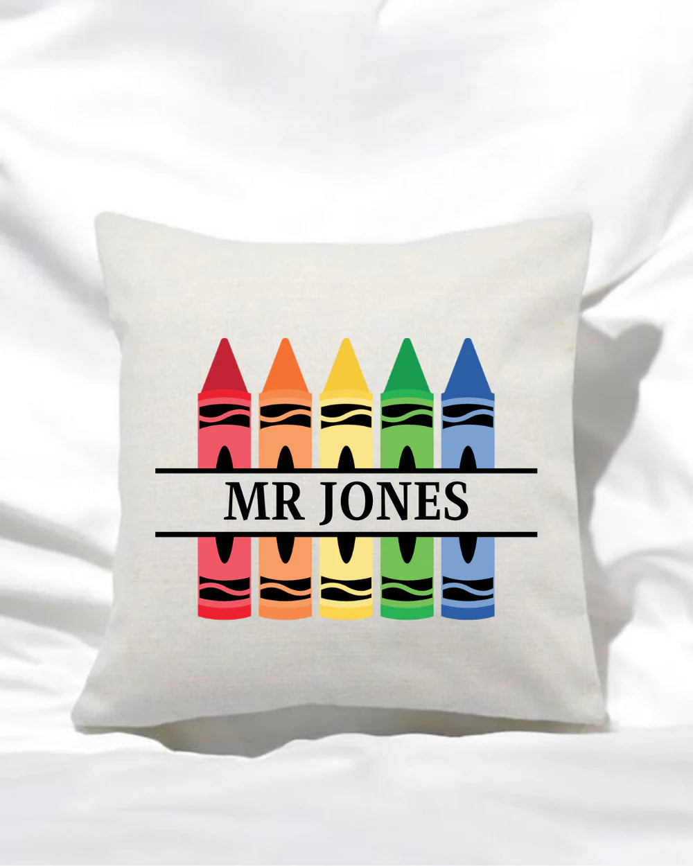Teacher Pencils Pillowcase