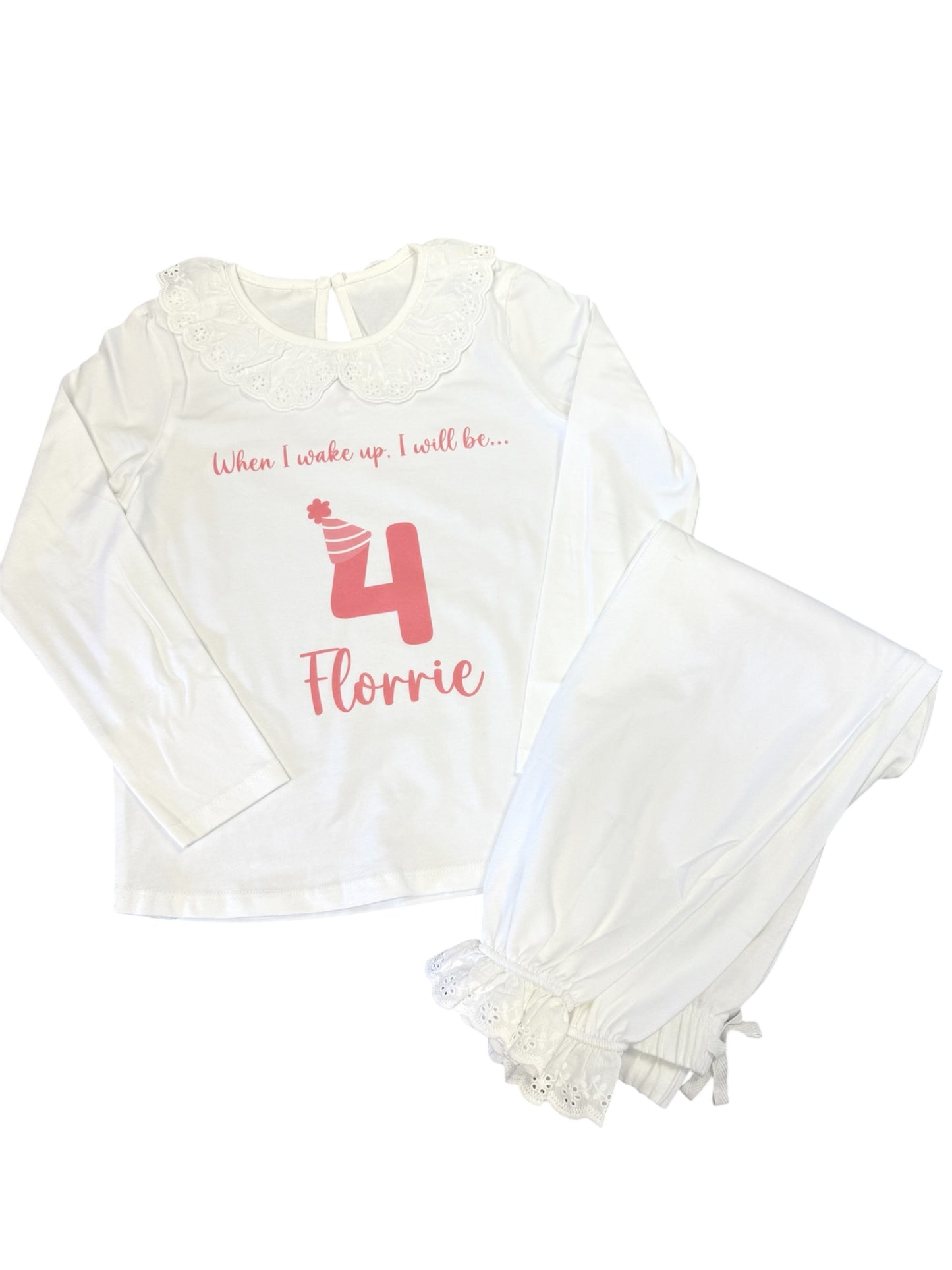 Birthday pyjamas - any design available