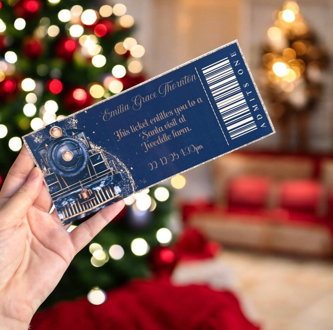 Christmas ticket - all designs