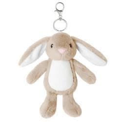 Bunny/bear teddy keyring