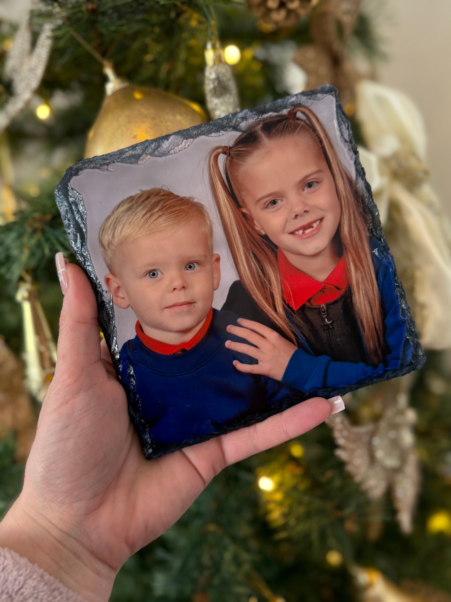 Square photo slate