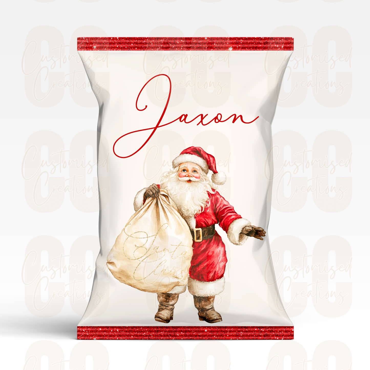 Christmas treat packet - Santa