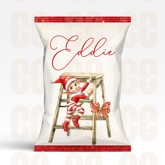 Christmas treat packet - naughty elf