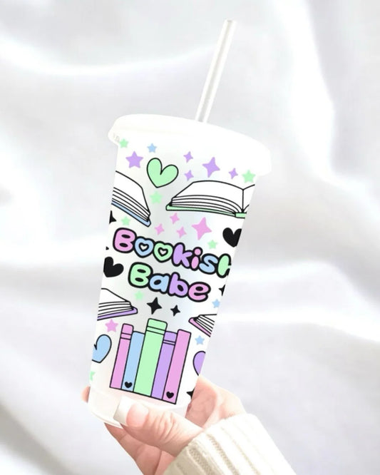 Bookish Babe 24oz cold cup