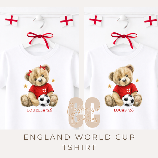 World Cup England tshirt