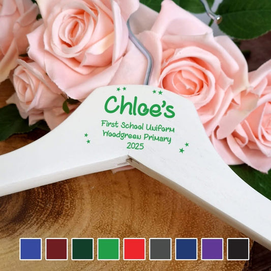 Back to school clothes hanger