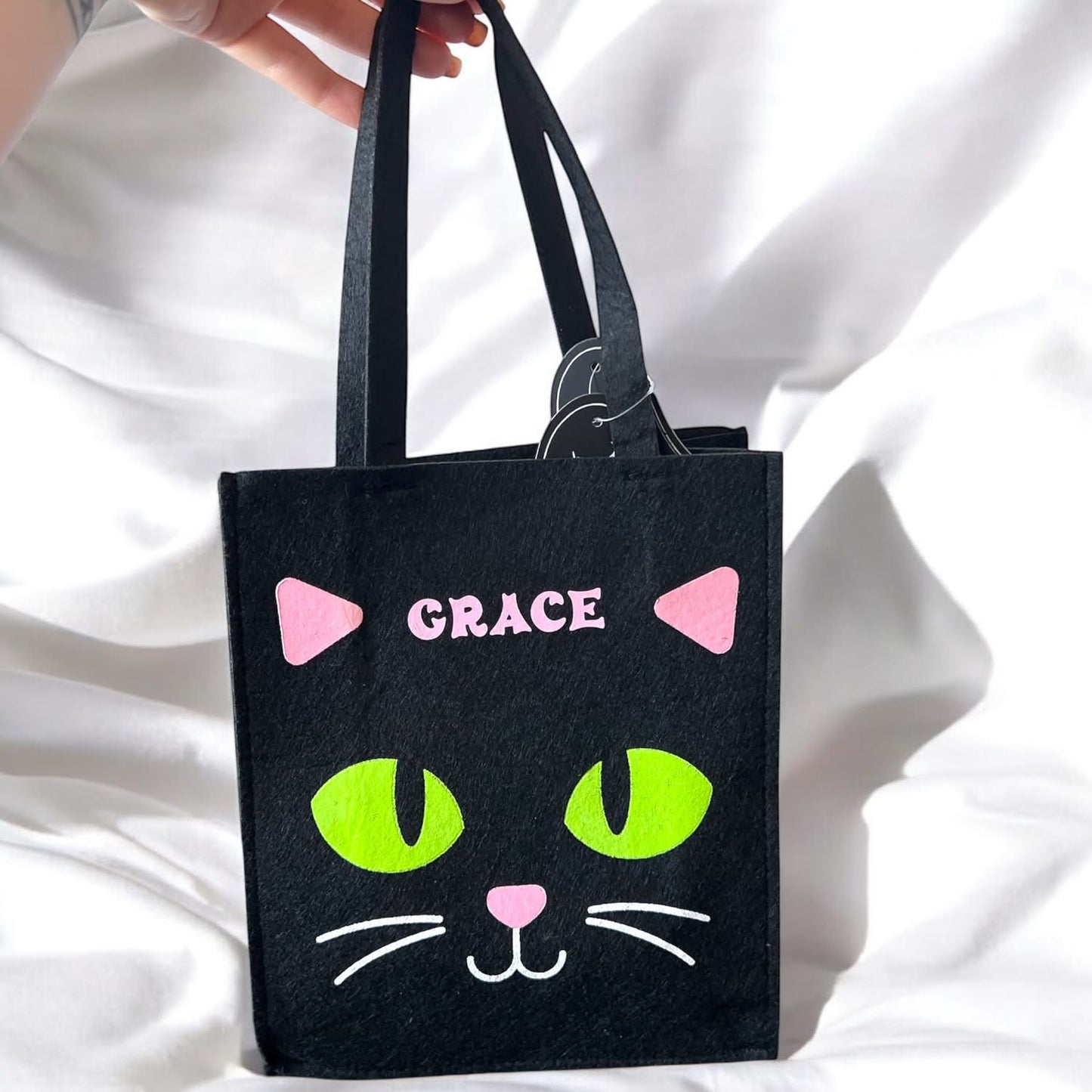 Halloween felt treat bag