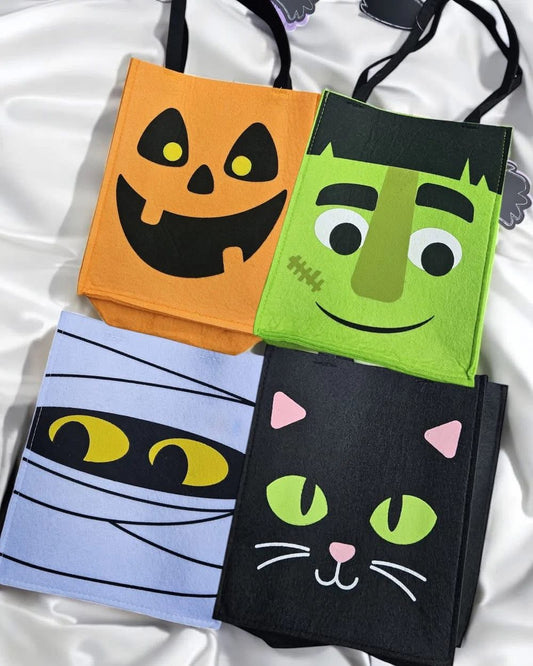 Halloween felt treat bag