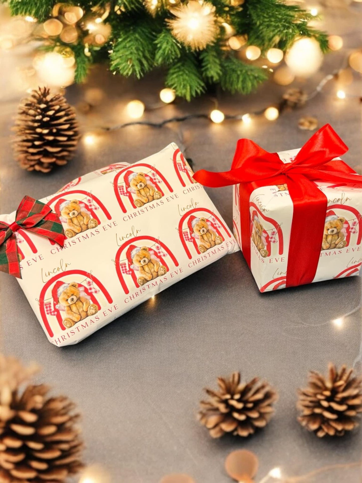 Christmas Eve wrapping paper