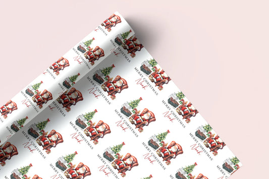 Merry Christmas wrapping paper