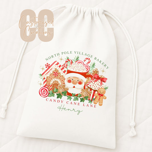 Christmas bakery gift bag