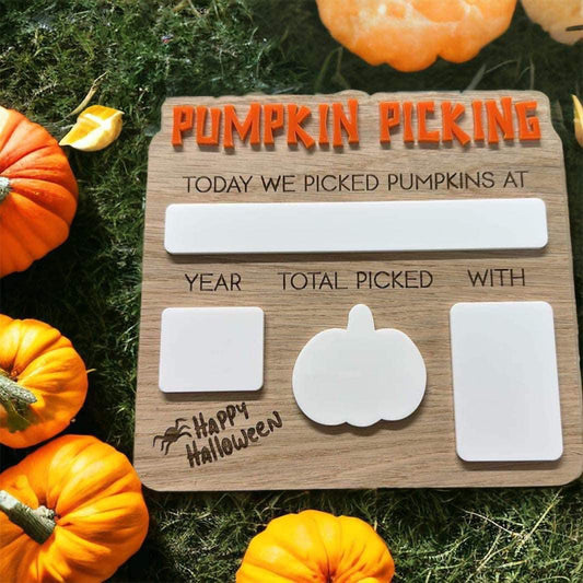 Pumpkin picking board