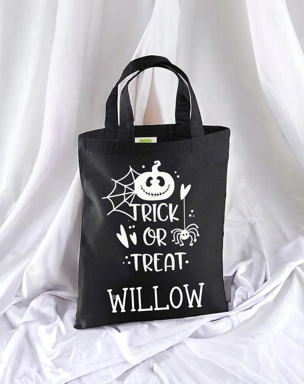 Trick or treat bag - black