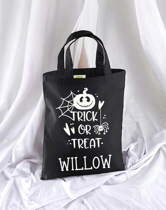 Trick or treat bag - black