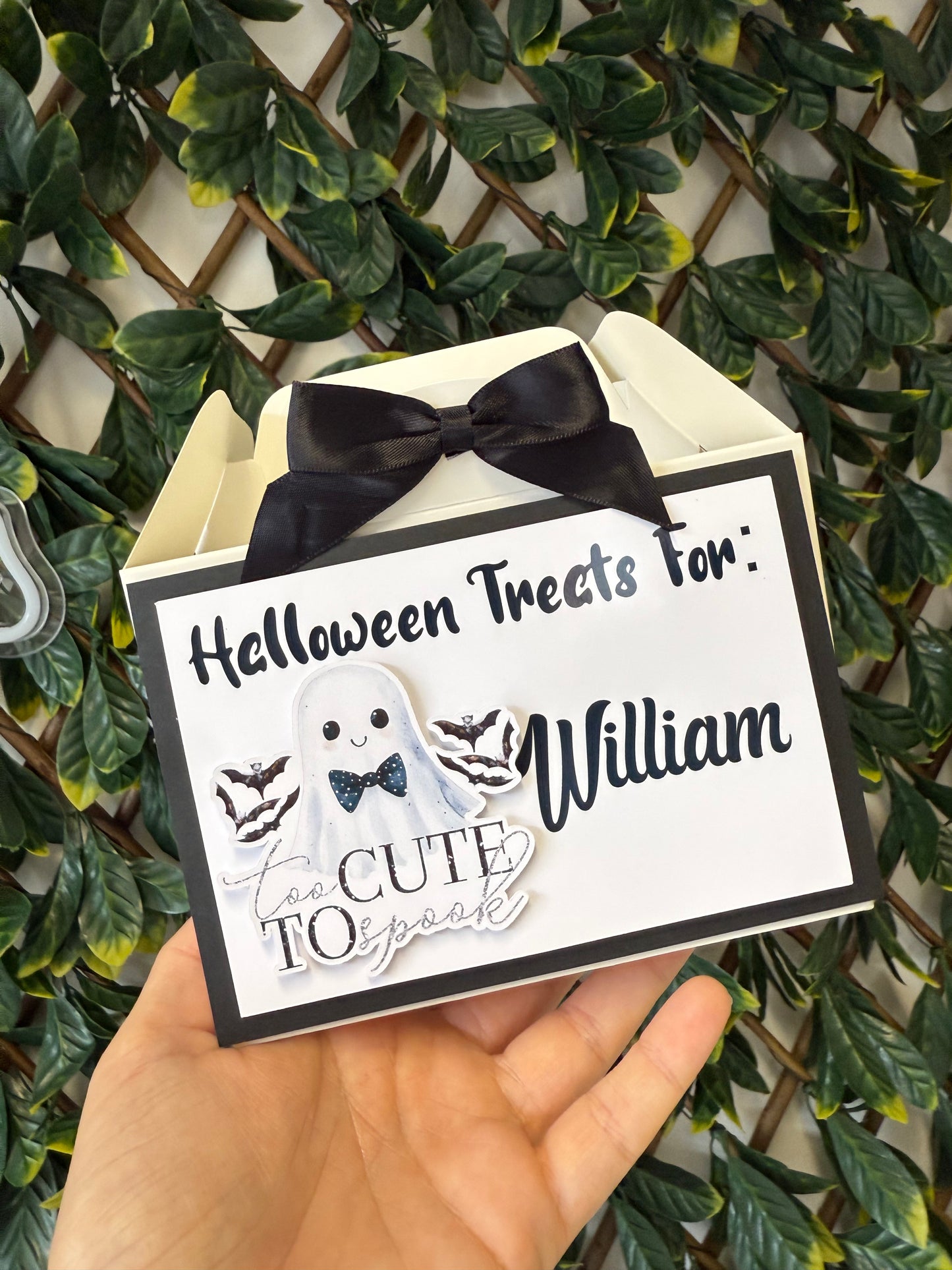 Halloween treat box - all designs