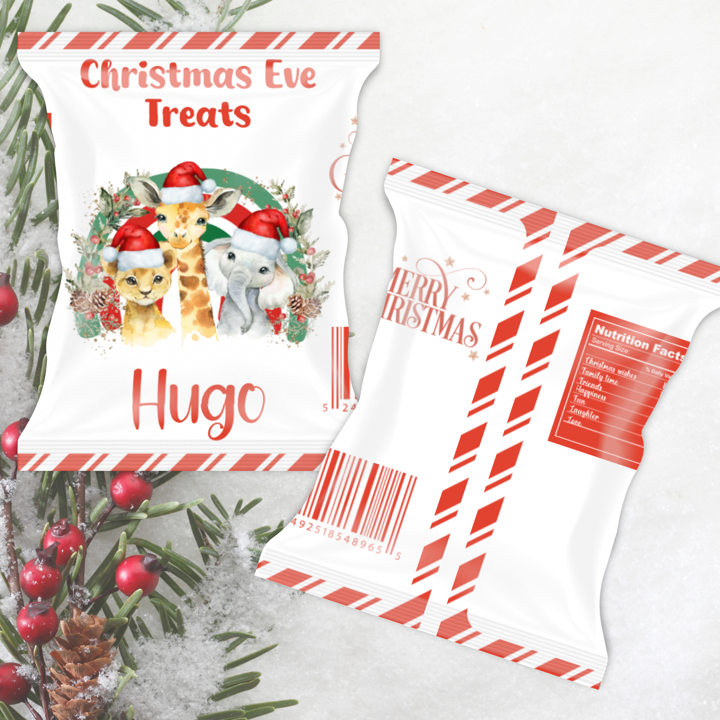 Christmas treat bag - all designs