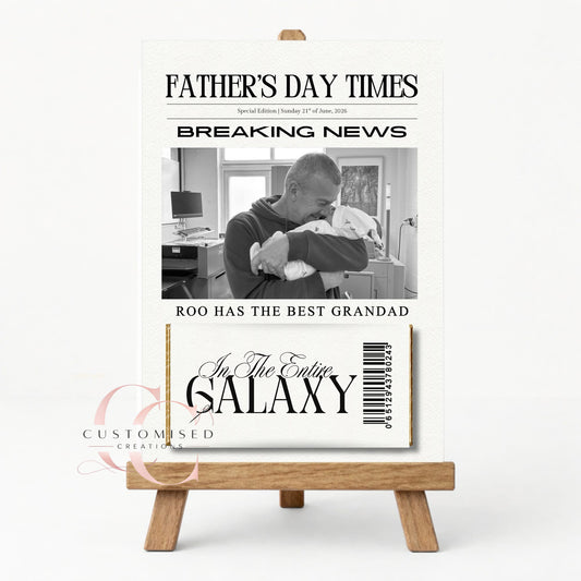 Photo galaxy board and wrapper