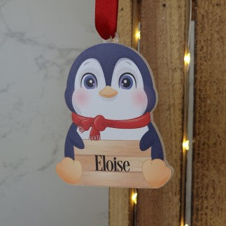 Penguin Christmas bauble
