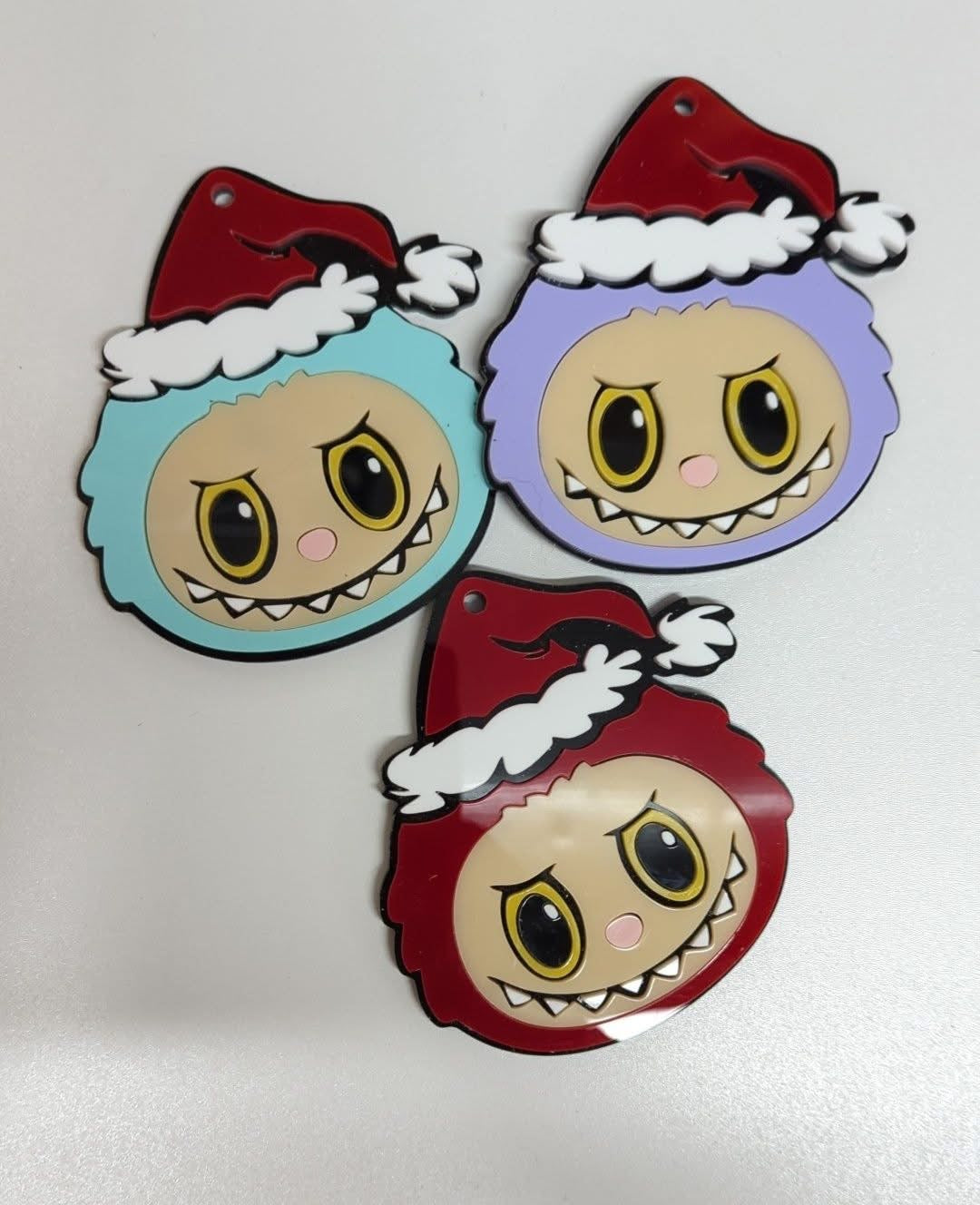 Labubu Christmas bauble