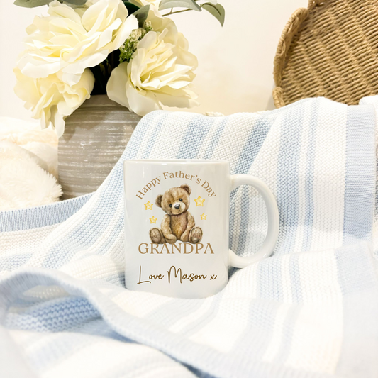 Happy Father's Day grandpa mug and/or coaster