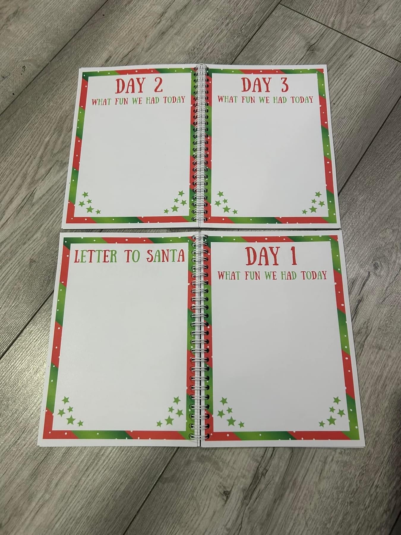 Elf activity book