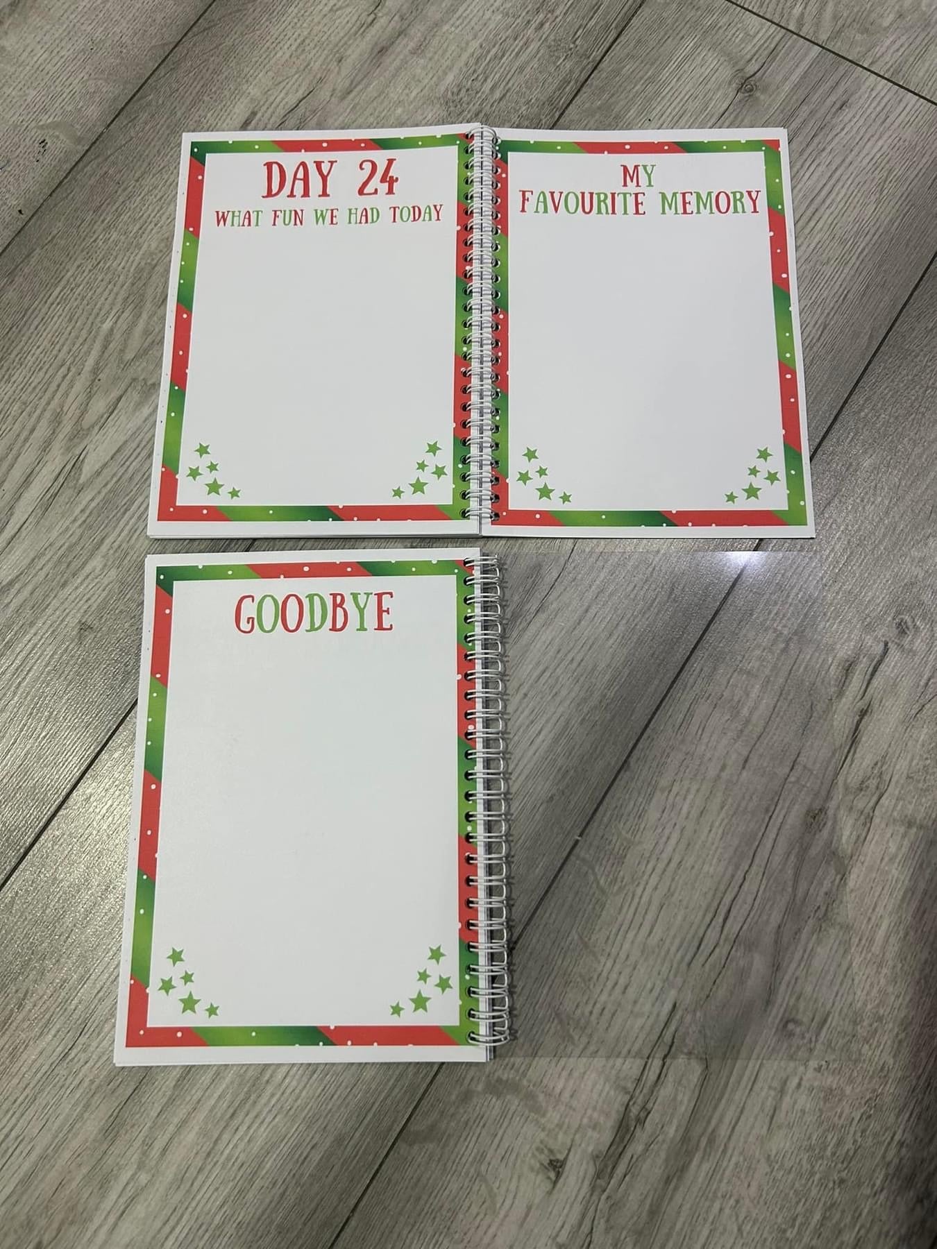 Elf activity book