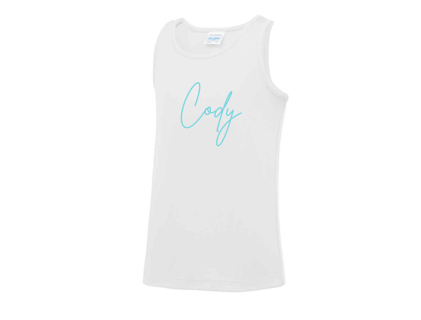 Embroidered summer vest