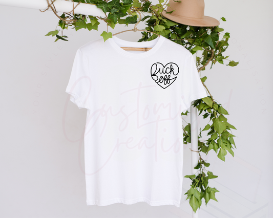 F off design 2 T-adult tshirt